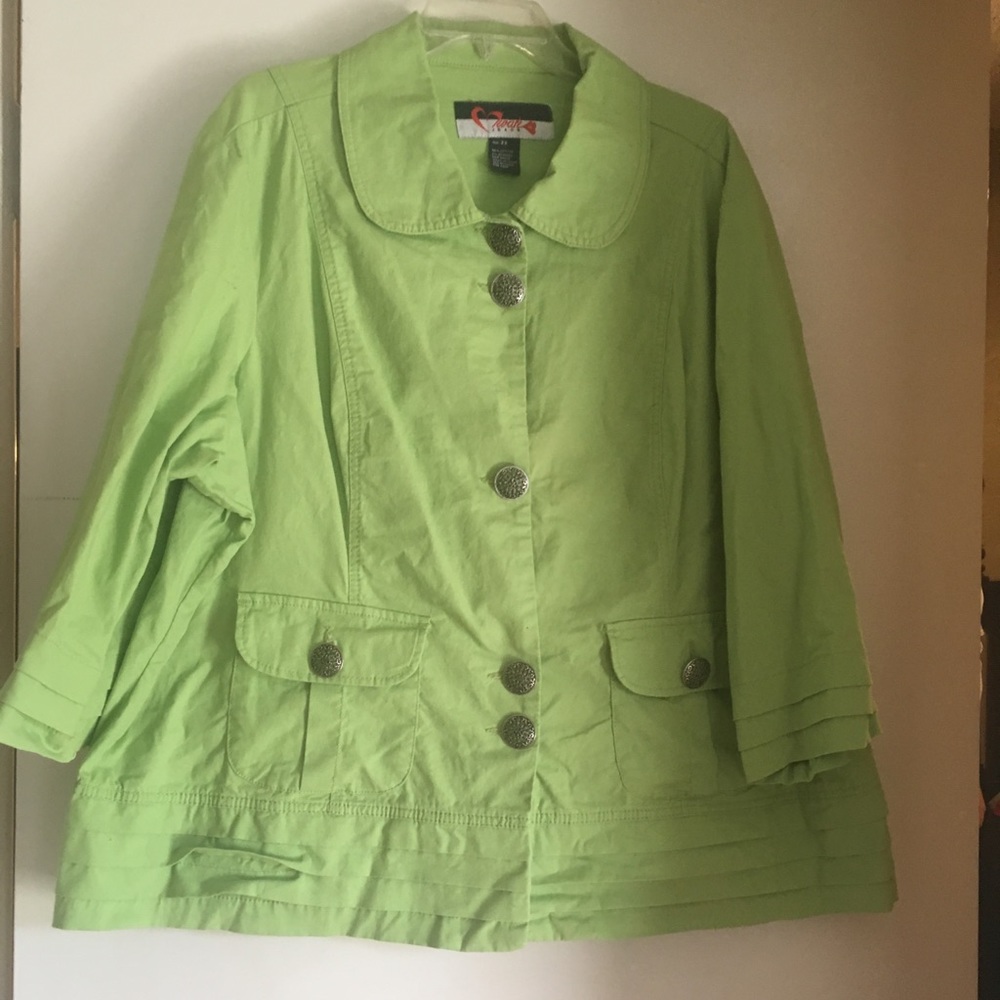 Green jacket